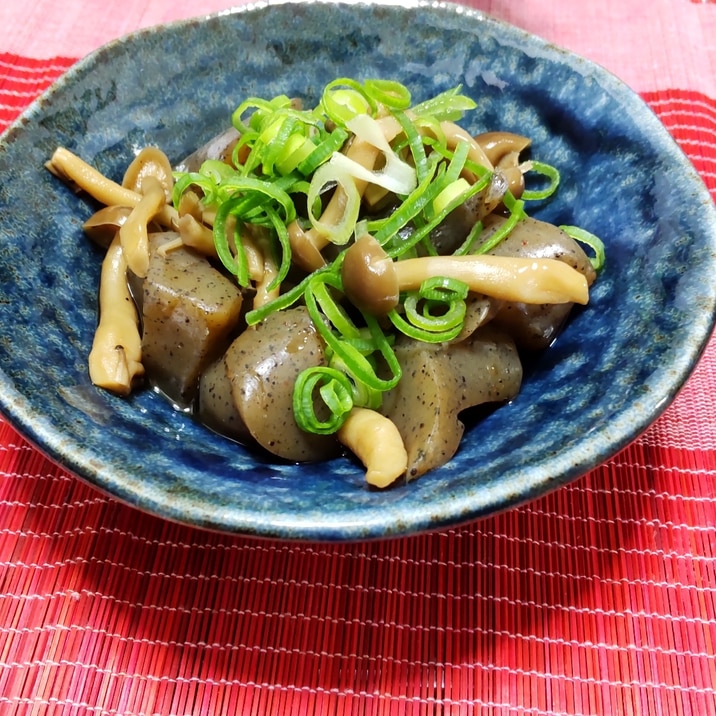 ダイエットレシピ♪こんにゃくとしめじの甘辛煮〜